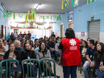 Cáritas Brasileira Regional Paraná inicia projeto que vai beneficiar escola de Adrianópolis - PR